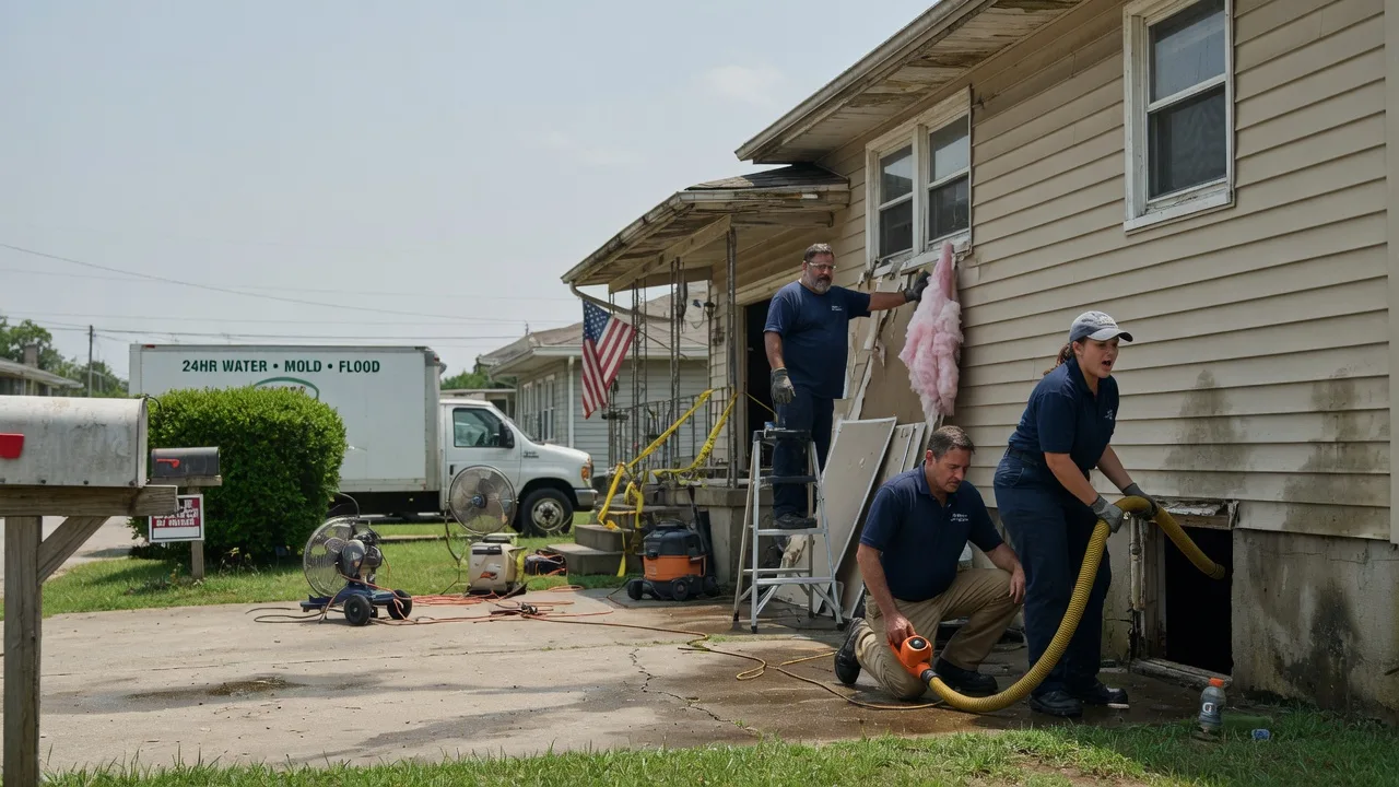 Water Damage Repair in East Otis, MA near me